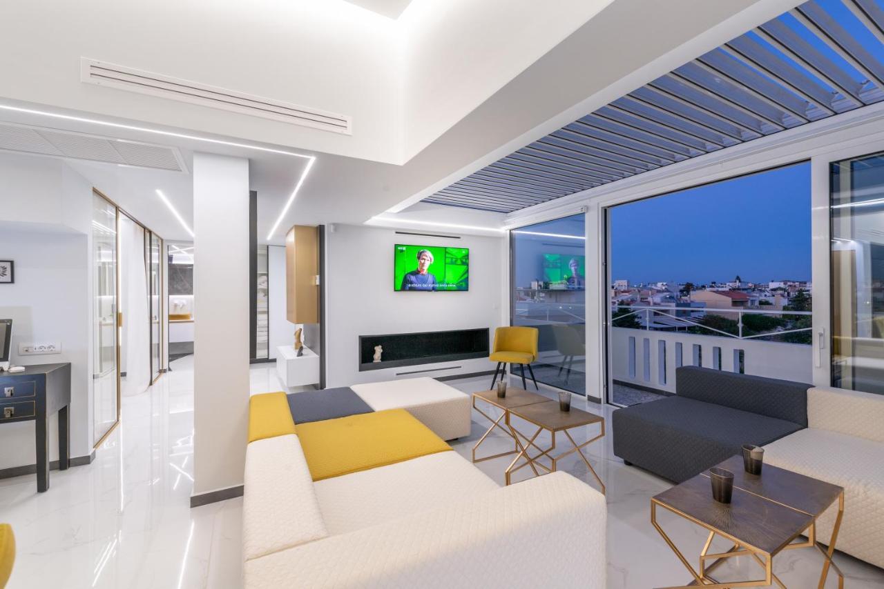 H Experience Spectacular Rooftop Loft Heraklion Exteriör bild